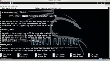 Getting started using ethical hacking and penetration testing | Proxychains part 1