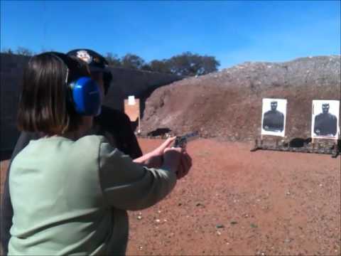 Jane shoots a .357 magnum Colt Python