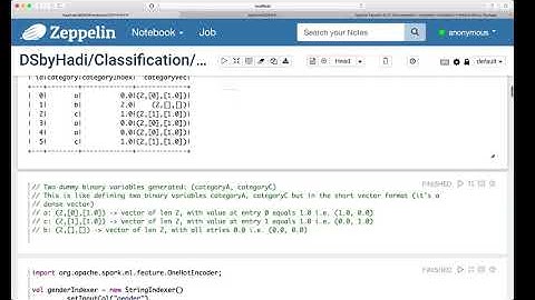 Tutorial 1: Spark ML in Scala with Apache Zeppelin - Logistic Regression Classifier