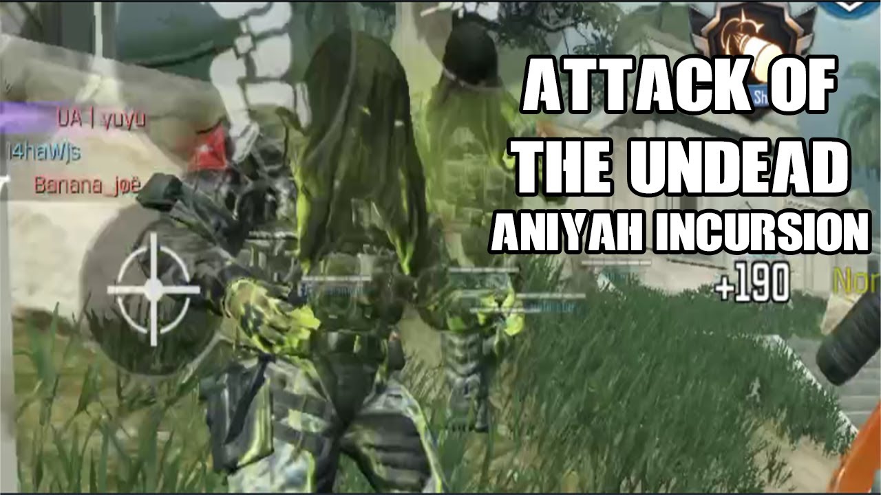 Attack of the Undead on Aniyah Incursion! | Call of Duty Mobile