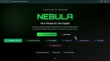 Nebula_Dapp Cardano_Hackathon_Asia(2025)