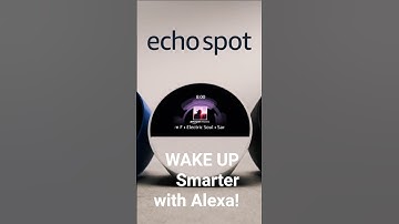 "Worth it or not?" Echo Spot Smart alarm clock w/ vibrant sound + Alexa #uk #shorts  #ukshort #alexa