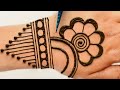 Back hand easy mehndi design  gulf henna design  a2z mehndi art
