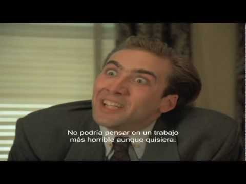 Complete scene from the movie "Vampire's kiss", with Nicolas Cage. Why He doesn't say "You don't say"? ^^ http://dr1ve.files.wordpress.com/2012/07/laughing.gif.