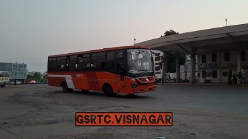 Ambaji ~ Visnagar ~ Somnath | GSRTC Sleeper Coach Bus #gsrtc #gsrtcbus #ambaji #visnagar #somnath 