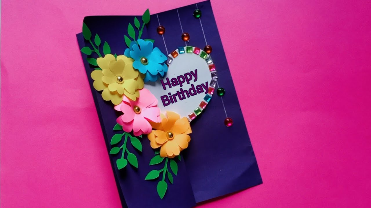 How to make special birthday card for best friend / Diy gift for best ...