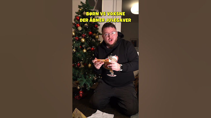 Børn VS Voksne Til Jul 🎅