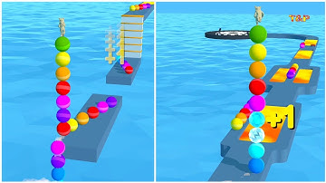 Stack Rider L48-49, New Android Games Gameplay 2023 Walkthrough ios Simulato‪r Trailer