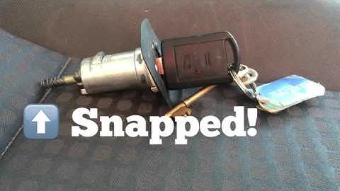 How to change a Corsa C ignition barrel