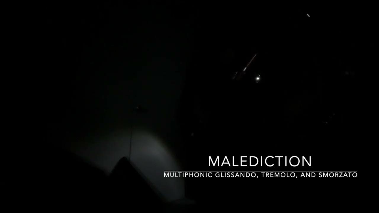 Fantastic Tales: Malediction (Multiphonic Glissando, Tremolo, and Smorzato)