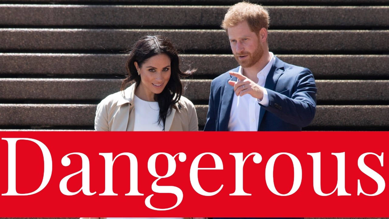 Prince Harry & Meghan Markle's Latest Dangerous Cosplay Royal Tour of Australia. Charles Must Act!