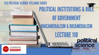 POLITICAL SCIENCE SERIES || POLITICAL INSTITUTIONS AND GOVERNMENT || UNICAMERALISM AND BICAMERALISM