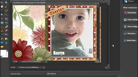 Digital Scrapbooking Tutorial for PSE: Make a layout part 3