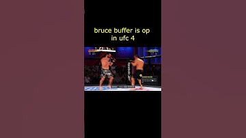 crazy bruce buffer ko in UFC 4 #shorts #ufc