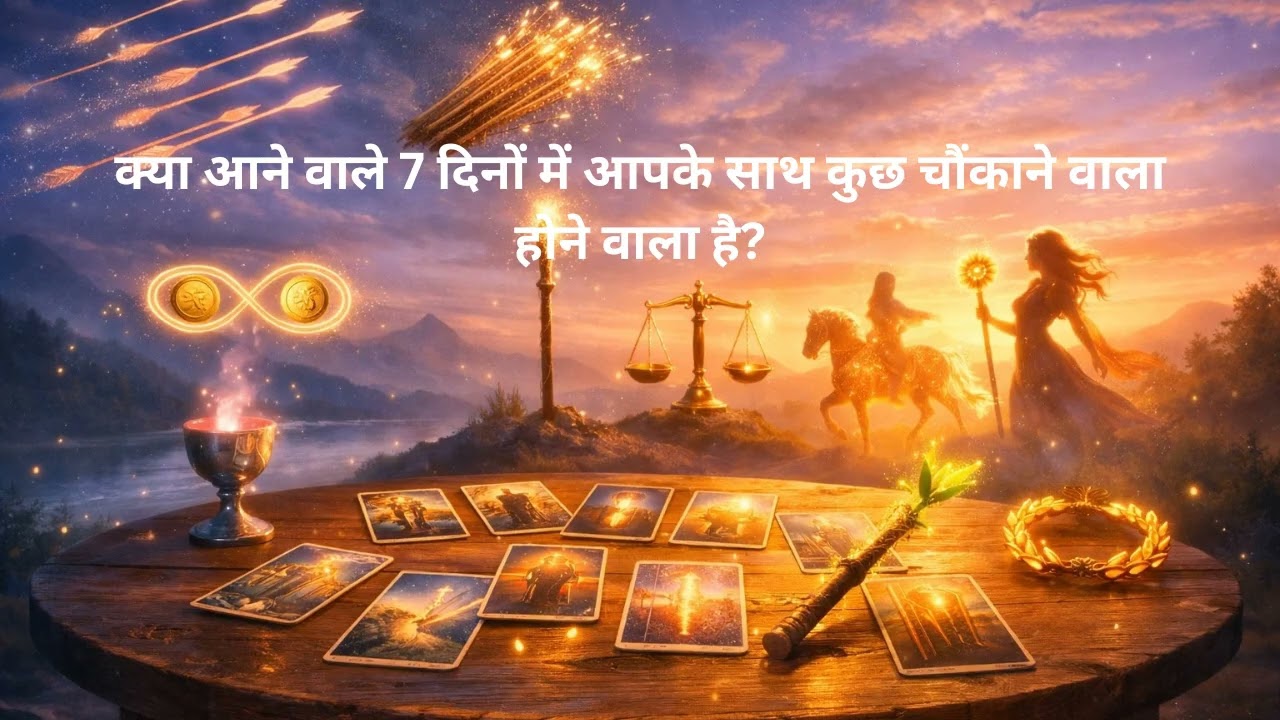 🌙 क्या आने वाले 7 दिनों में आपके साथ कुछ चौंकाने वाला होने वाला है?