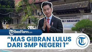 Kepsek Tegaskan Wapres Gibran Lulus dari SMPN 1 Surakarta dan Punya Ijazah