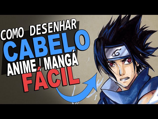 COMO DESENHAR CABELO DE ANIME Atualizado 2021 - Masculino E Feminino 