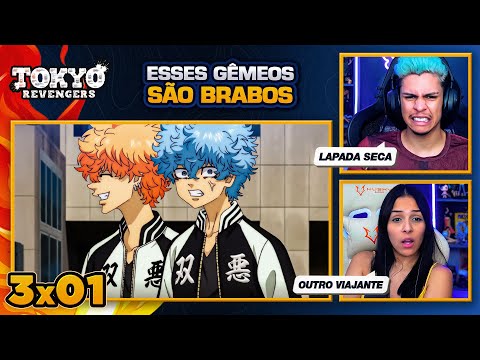 Tokyo Revengers 3T - EP 01  [React em Casal] 🔥 