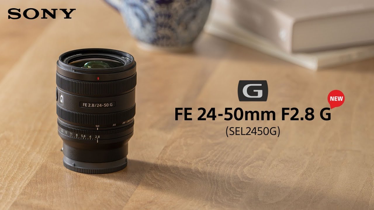 Introducing all-new FE 24–50mm F2.8 G Lens | Sony Alpha