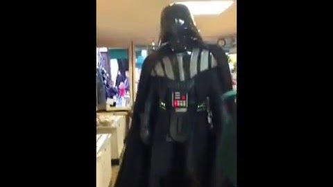 Darth Vader Goes Shopping