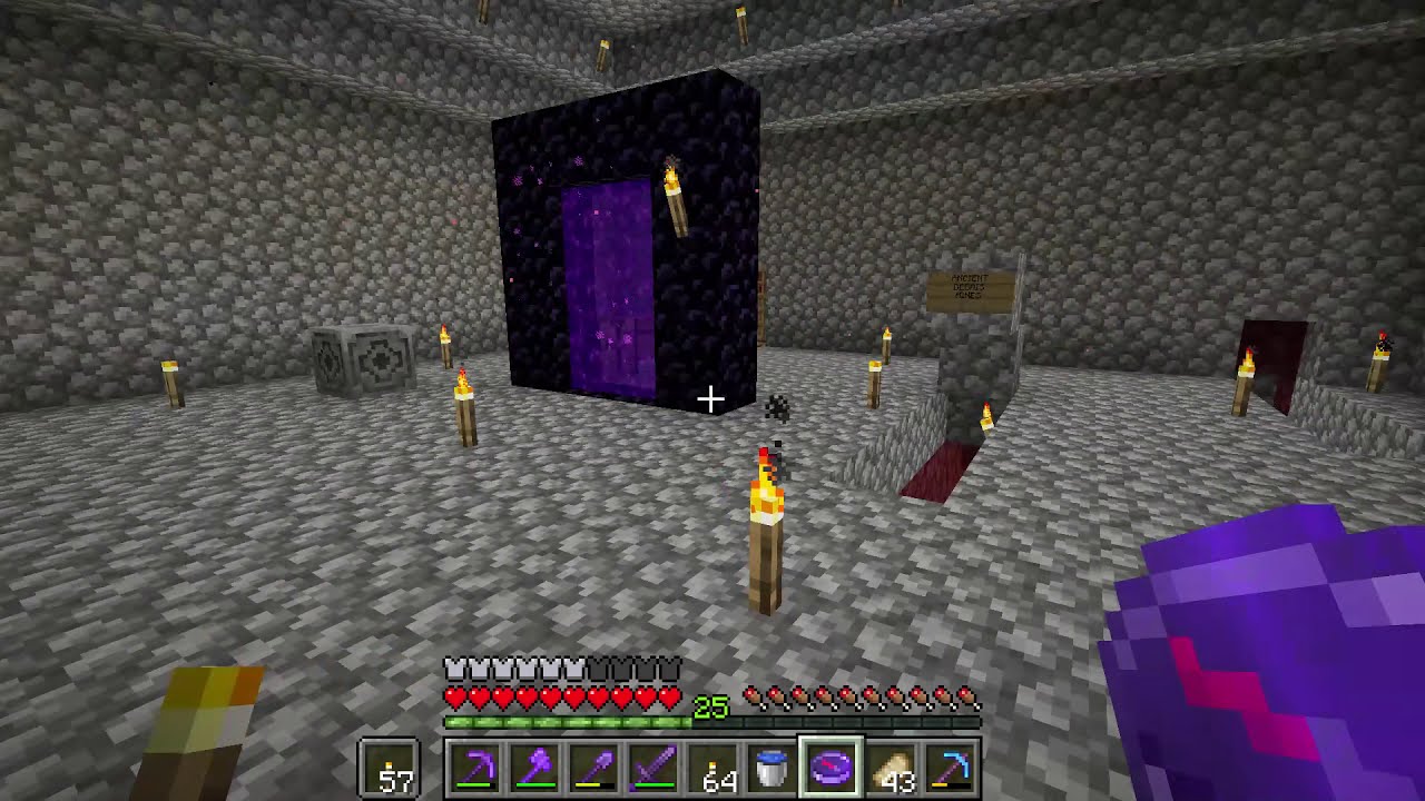 How To Fix The Compass While In The Nether Minecraft Youtube How To Fix The Compass While In The Nether Minecraft Youtube