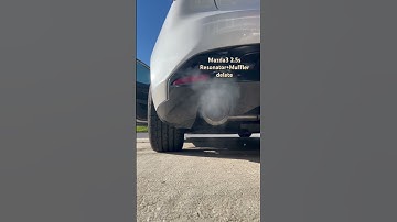 2022 Mazda3 Resonator delete and Muffler delete sound! #exhaust #mazda3 #hks #cars #coldstart #cold