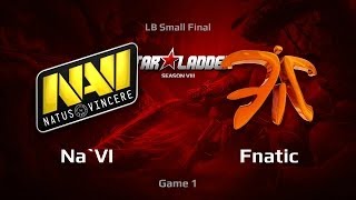 Na'Vi vs Fnatic, SLTV S8 LAN Finals, LB Small Final, Game 1