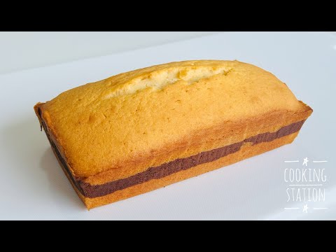 Chocolate Vanilla Cream Cheese Pound Cake! A simple and delicious recipe!