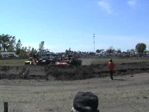 Tappen, ND Demolition Derby 2010 - 2nd Heat