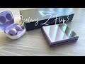 Samsung Galaxy Z Flip 3 Lavender + Galaxy Buds 2 Unboxing 💜