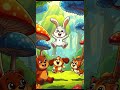 🐰 Kids Story: Bunny Learns Sharing ❤️ #shorts#trending #viral #new
