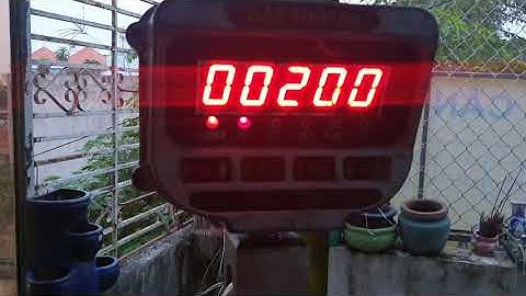 Hướng dẫn Hiệu Chuẩn Cân Treo OCS AAE, cân treo OCS Bạc-Toàn Thịnh Phát