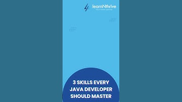 3 Skills Every Java Developer Should Master -LearnNthrive