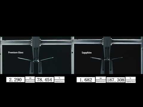 Shellrus Sapphire X Four-point flexural test