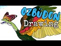 Speculative evolution drawing timelapse ozbudon pt 1