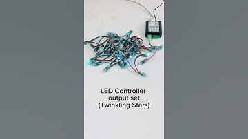 LED Controller output set (Twinkling Stars) #escaperoompuzzle #escaperoomsupplier #puzzles #asmr