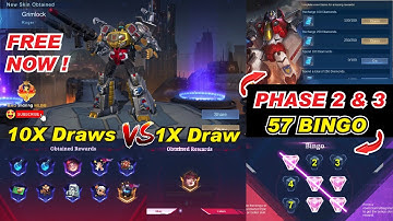 FREE Transformer Roger Skin Grimlock | Recharge Bonus Phase 2 and 3 Release Date | Bingo Pattern