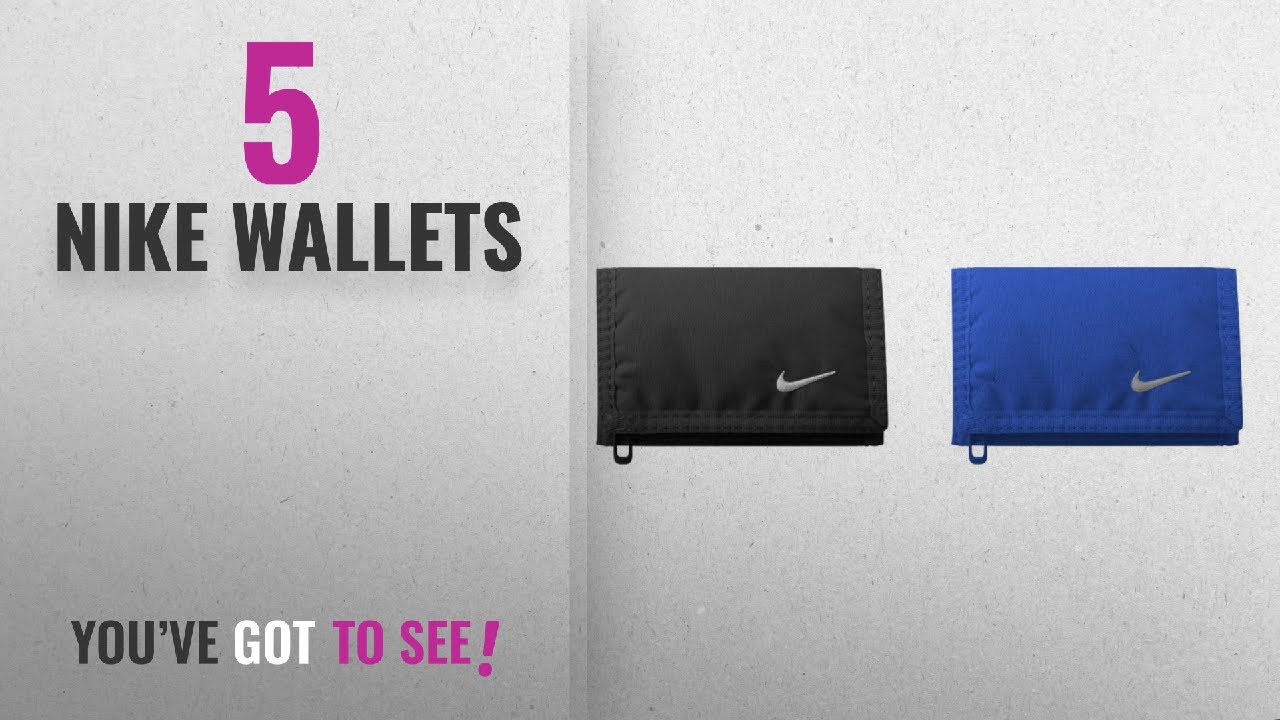Top 10 Nike Wallets [2018] Nike Basic Wallet YouTube