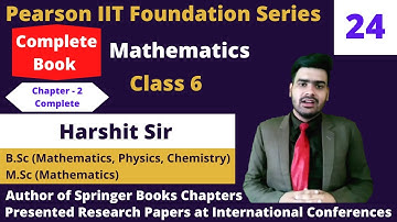 Relationship Between HCF and LCM | Chapter - 2 | class 6 | IIT Foundation Mathematics | Pearson Book