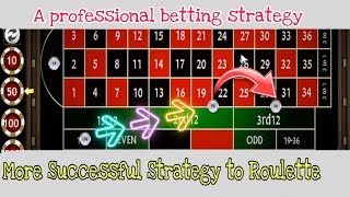 ✨ Without 6 Numbers Strategy to Roulette || Strategy to Roulette Win