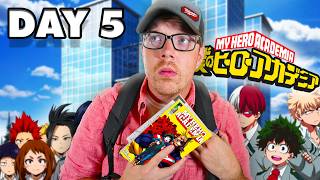 I READ All Of MY HERO ACADEMIA For The FIRST TIME