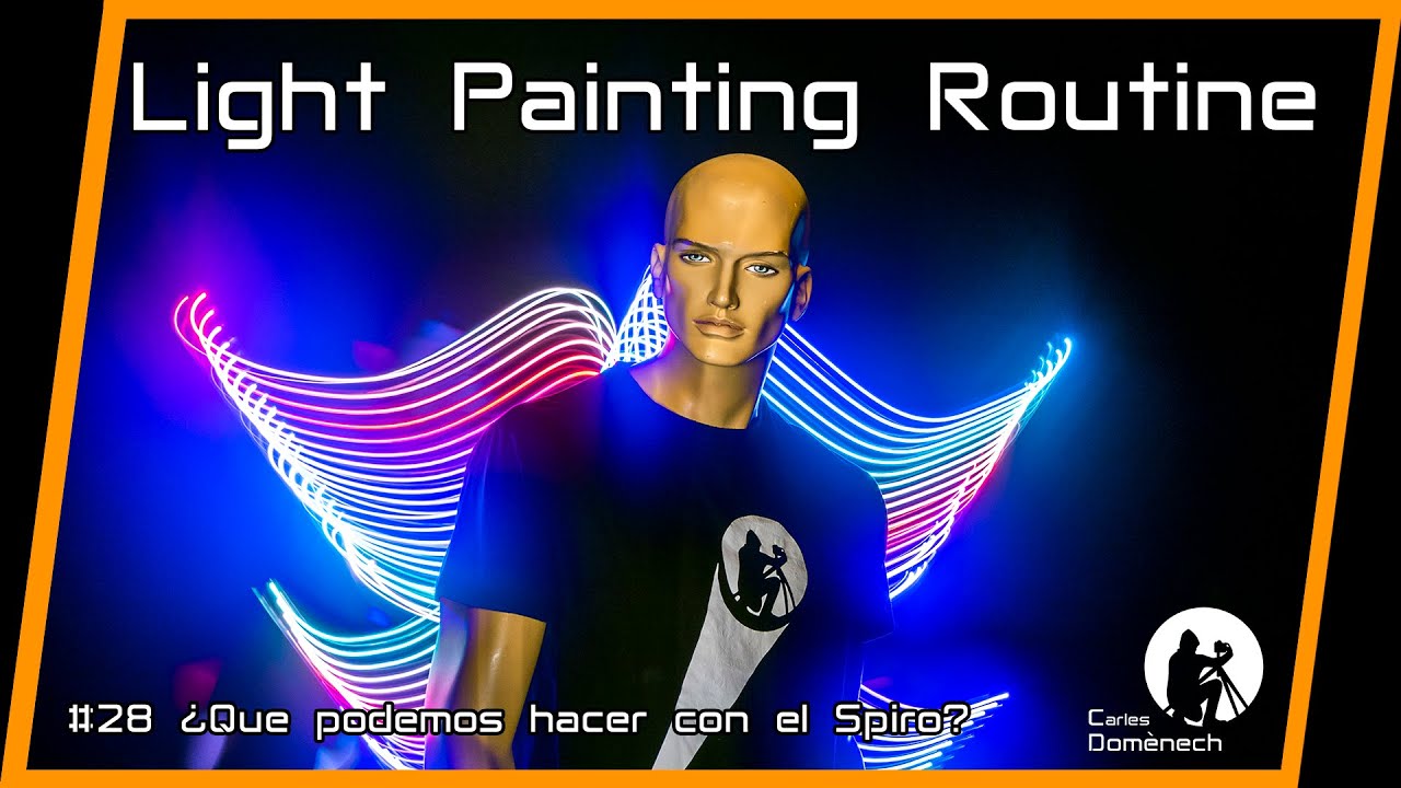 28 Light Painting Routine | Spiro de Dual Led Stick | Con que patrón trabajamos?