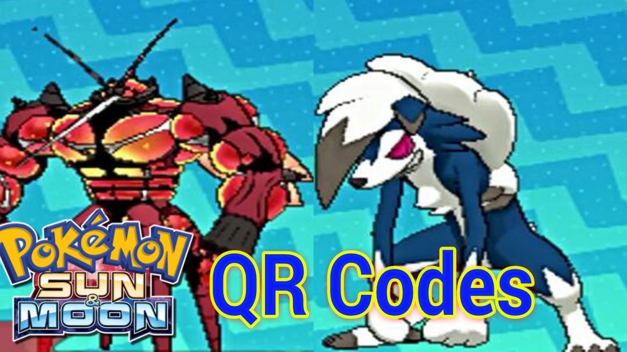 Pokemon Sun and moon QR Codes YouTube