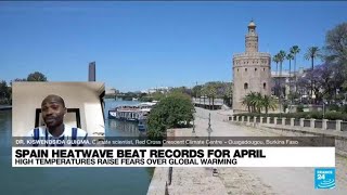 'Unprecedented' springtime heatwave in Spain 'is quite worrying' • FRANCE 24 English