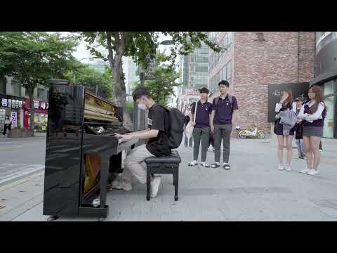 데일리버스킹 촬영중 미친속주 레전드 ㄷㄷ (환희의송가 X 캐논 )