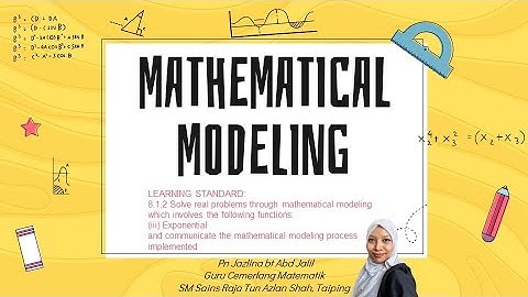 MATHEMATICAL MODELING PART 3