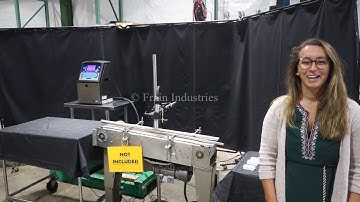 Video Jet Coder Ink Jet 1220 Demonstration