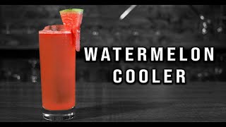 Watermelon Cooler | Gin Cocktails Recipes | Booze On The Rocks