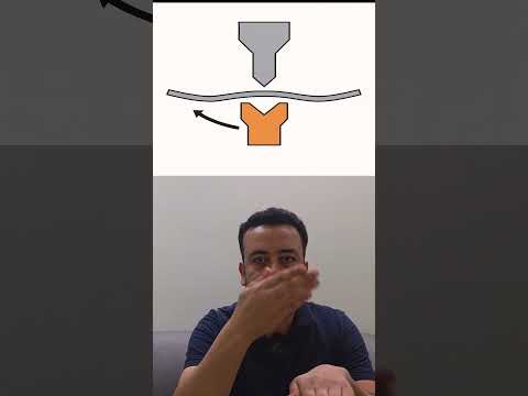 ليه تقوس للصاج بعد الثني مشكلة 