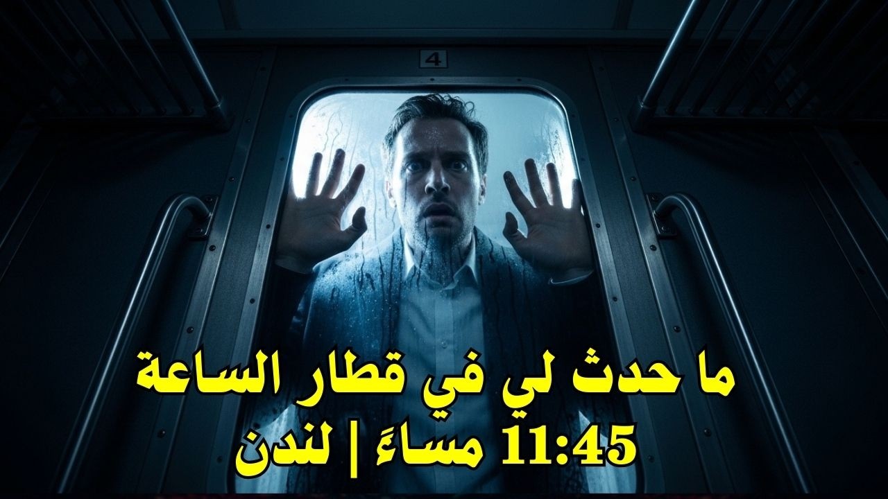 ركاب القطار كانوا ينظرون إلي بصمت... ثم اختفوا جميعاً